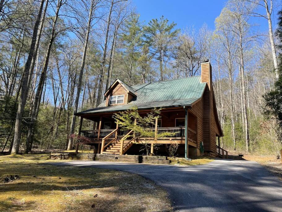 2 Bed Cabin Hot Tub Close To Helen #16 ภายนอก รูปภาพ