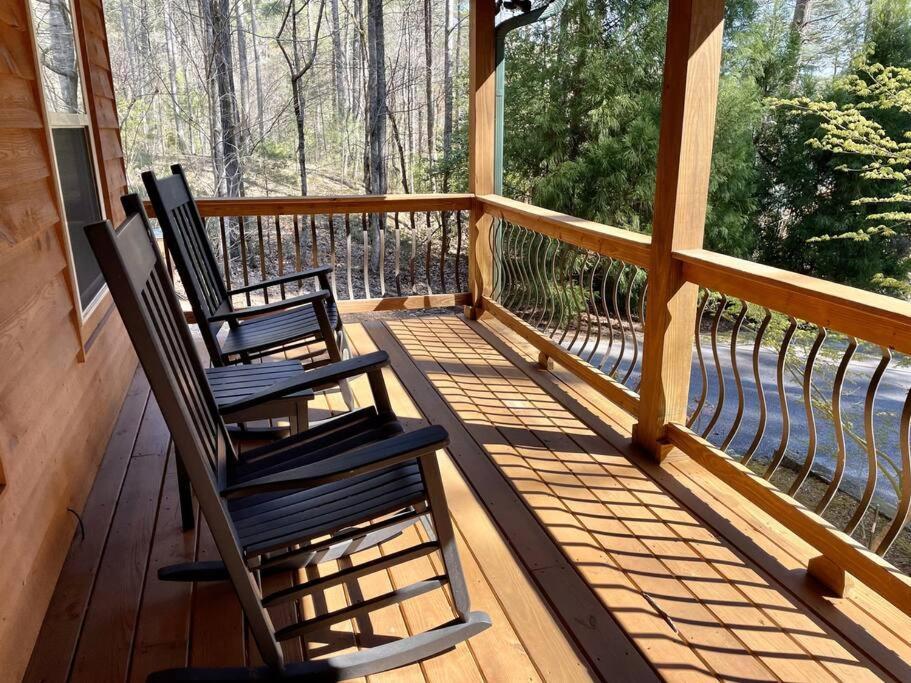 2 Bed Cabin Hot Tub Close To Helen #16 ภายนอก รูปภาพ